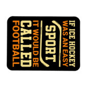 Magnet Flexible Hockey contre football (Horizontal)