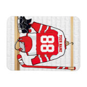 Magnet Flexible Hockey sur glace du Jersey (Horizontal)