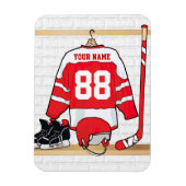Magnet Flexible Hockey sur glace du Jersey (Vertical)