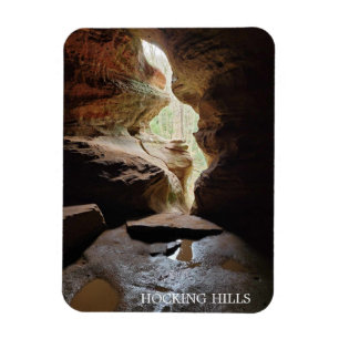 Magnet Flexible Hocking Hills Ohio Cave Iconique