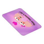 Magnet Flexible Hoggy Valentine's Day Pig Love (Côté Droit)