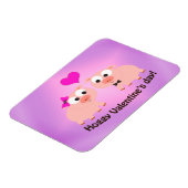 Magnet Flexible Hoggy Valentine's Day Pig Love (Côté Gauche)