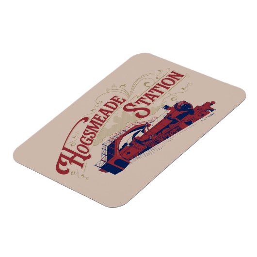 Magnet Flexible HOGSMEADE Station Vintage Graphisme (Côté Gauche)
