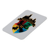 Magnet Flexible HoGWARTS™ Castle Crest House Insigne de fierté (Côté Gauche)