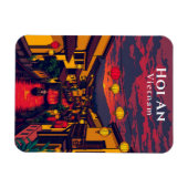 Magnet Flexible Hoi An Vietnam Ancienne Lanternes De Ville (Horizontal)