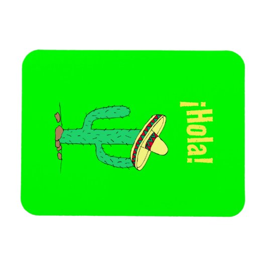 Magnet Flexible ¡Hola ! (Horizontal)