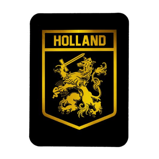 Magnet Flexible Holland Emblem (Vertical)