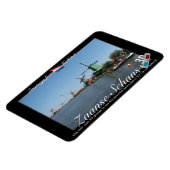 Magnet Flexible Holland Zaandijk Windmills 3D Red Cyan Anaglyph (Côté Gauche)