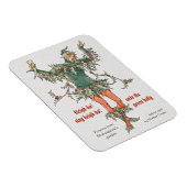 Magnet Flexible Holly man Walter Crane Flowers de Shakespeare (Côté Droit)