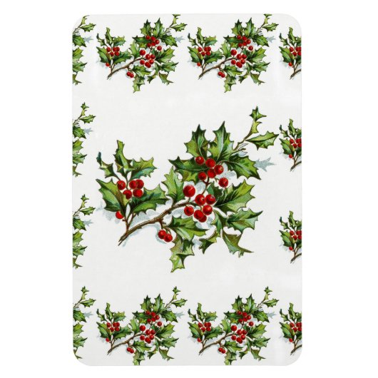 Magnet Flexible HollyBerries 014 (Vertical)