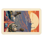 Magnet Flexible Hollywood Californie (Horizontal)