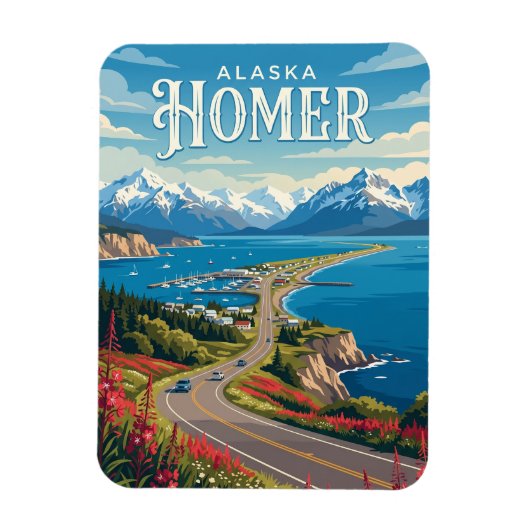 Magnet Flexible Homer États-Unis (Vertical)