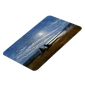 Magnet Flexible Homer - Lumière de la lune, peinture d'art (Côté Gauche)