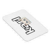 Magnet Flexible Hommage à Karl Lagerfeld (Côté Droit)