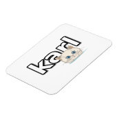 Magnet Flexible Hommage à Karl Lagerfeld (Côté Gauche)