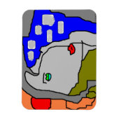 Magnet Flexible Hommage à l'aimant L (Vertical)