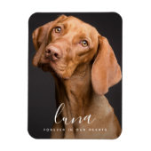 Magnet Flexible Hommage commémoratif à la carte de sympathie pour  (Vertical)