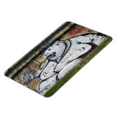 Magnet Flexible Homme blanc gras (Côté Gauche)