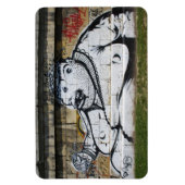 Magnet Flexible Homme blanc gras (Vertical)