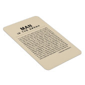 Magnet Flexible Homme Dans L'Arène - Oser Grandement (Côté Droit)
