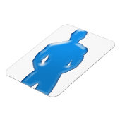 Magnet Flexible Homme Poser un aimant (Côté Gauche)