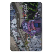Magnet Flexible Homme pourpre (Vertical)