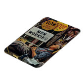 Magnet Flexible Hommes qui travaillent (Côté Gauche)