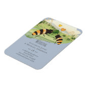 Magnet Flexible Honey Bees Beek keepers Wedding (Côté Gauche)
