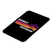 Magnet Flexible Honey Moonin Beach Honeymoon Vacation Men Women Co (Côté Gauche)