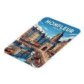 Magnet Flexible Honfleur France (Côté Gauche)