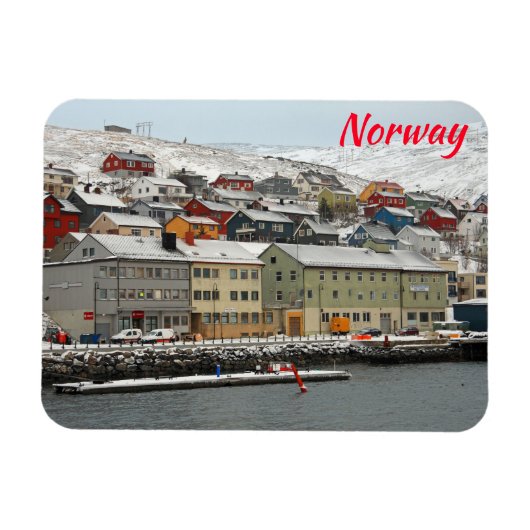 Magnet Flexible Honningsvåg, Norvège (Horizontal)