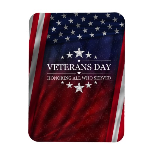 Magnet Flexible Honorer ceux qui ont servi (Vertical)