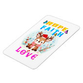 Magnet Flexible Hope Faith Love (Côté Gauche)