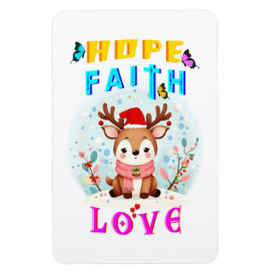 Magnet Flexible Hope Faith Love