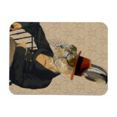 Magnet Flexible Horatio Hare sur la chaise (Horizontal)