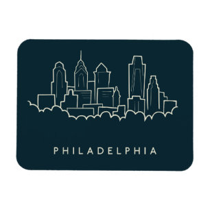 Magnet Flexible Horizon de Philadelphie Pennsylvanie