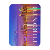 Magnet Flexible Horizon de Toronto au crépuscule (Vertical)