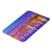 Magnet Flexible Horizon de Toronto au crépuscule (Côté Gauche)