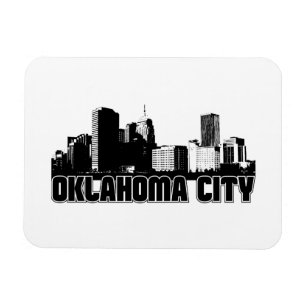 Magnet Flexible Horizon de Ville d'Oklahoma
