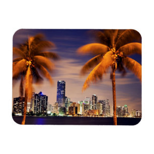 Magnet Flexible Horizon des Etats-Unis, la Floride, Miami au