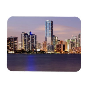 Magnet Flexible Horizon des Etats-Unis, la Floride, Miami au