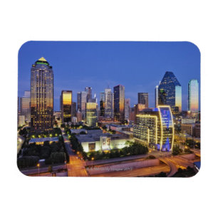 Magnet Flexible horizon du centre de Dallas
