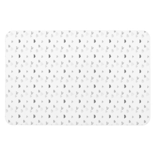 Magnet Flexible Horizontal, gris moyen (Horizontal)