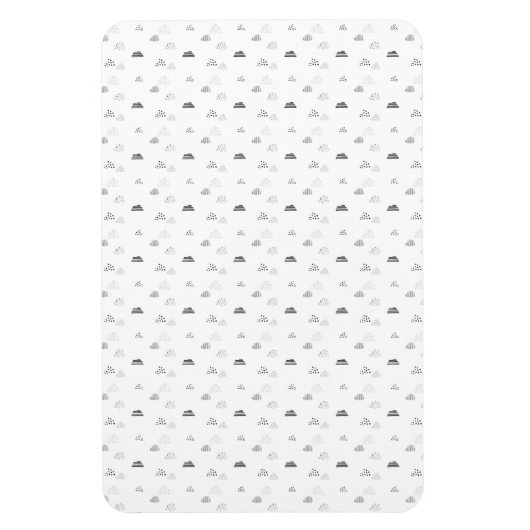 Magnet Flexible Horizontal, gris moyen (Vertical)