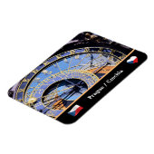 Magnet Flexible Horloge astronomique, Prague, Tchéquie (Architectu (Côté Gauche)