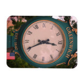 Magnet Flexible Horloge postale de l'avenue Greenwich, Greenwich,  (Horizontal)