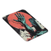 Magnet Flexible Horror Comic Zombie Graveyard (Côté Droit)