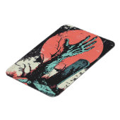 Magnet Flexible Horror Comic Zombie Graveyard (Côté Gauche)