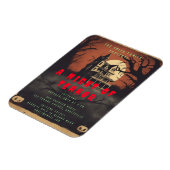 Magnet Flexible Horror Movie Poster Halloween Party Invitation (Côté Gauche)