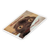 Magnet Flexible Hors du café, drôle (Côté Gauche)